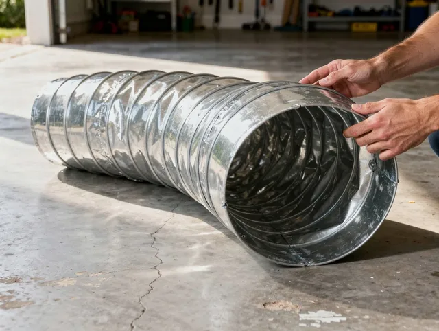 Tampa Dryer Vent Cleaning specialist using advanced equipment for thorough duct cleaning in Tampa