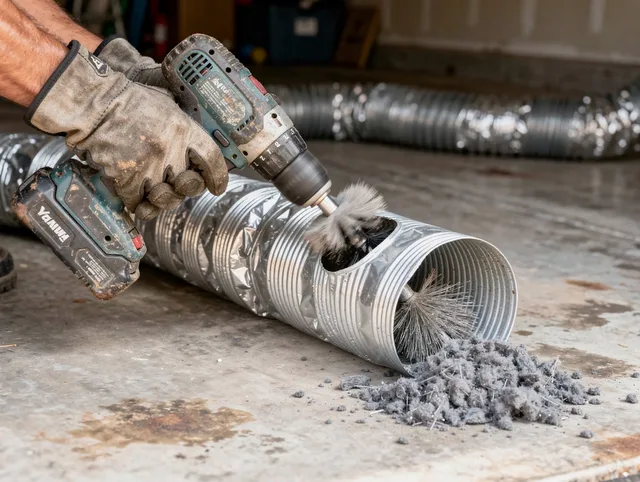 Professional duct cleaning by Tampa Dryer Vent Cleaning in Tampa