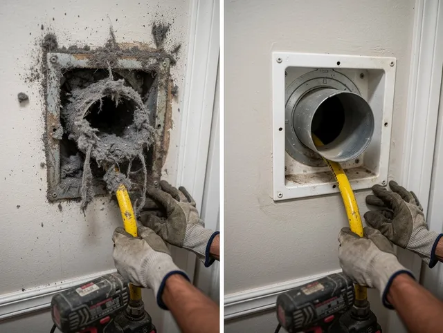 Expert gas dryer vent cleaning by Tampa Dryer Vent Cleaning in Tampa